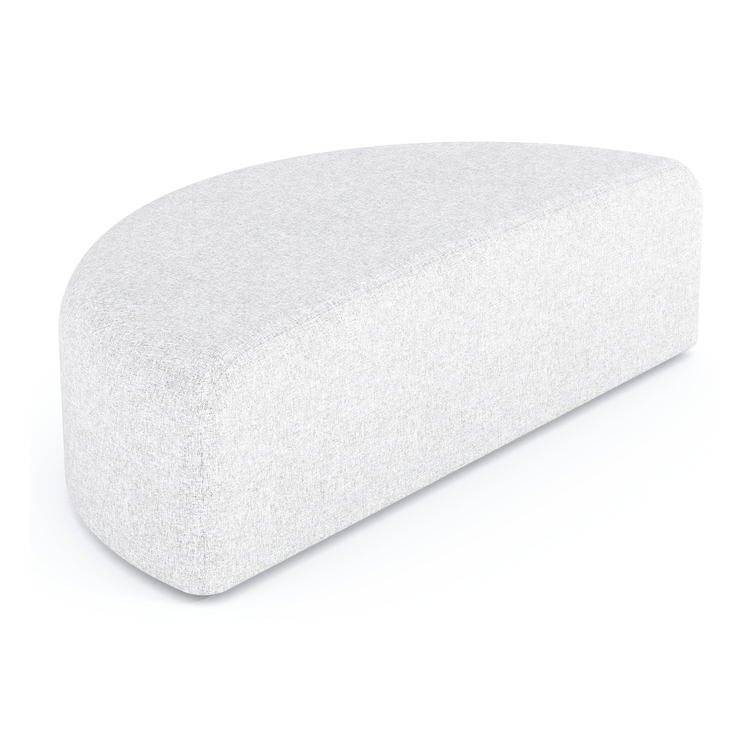 Flexxform Korvela — End Bench — 57" × 29" × 16.75" — KORBE