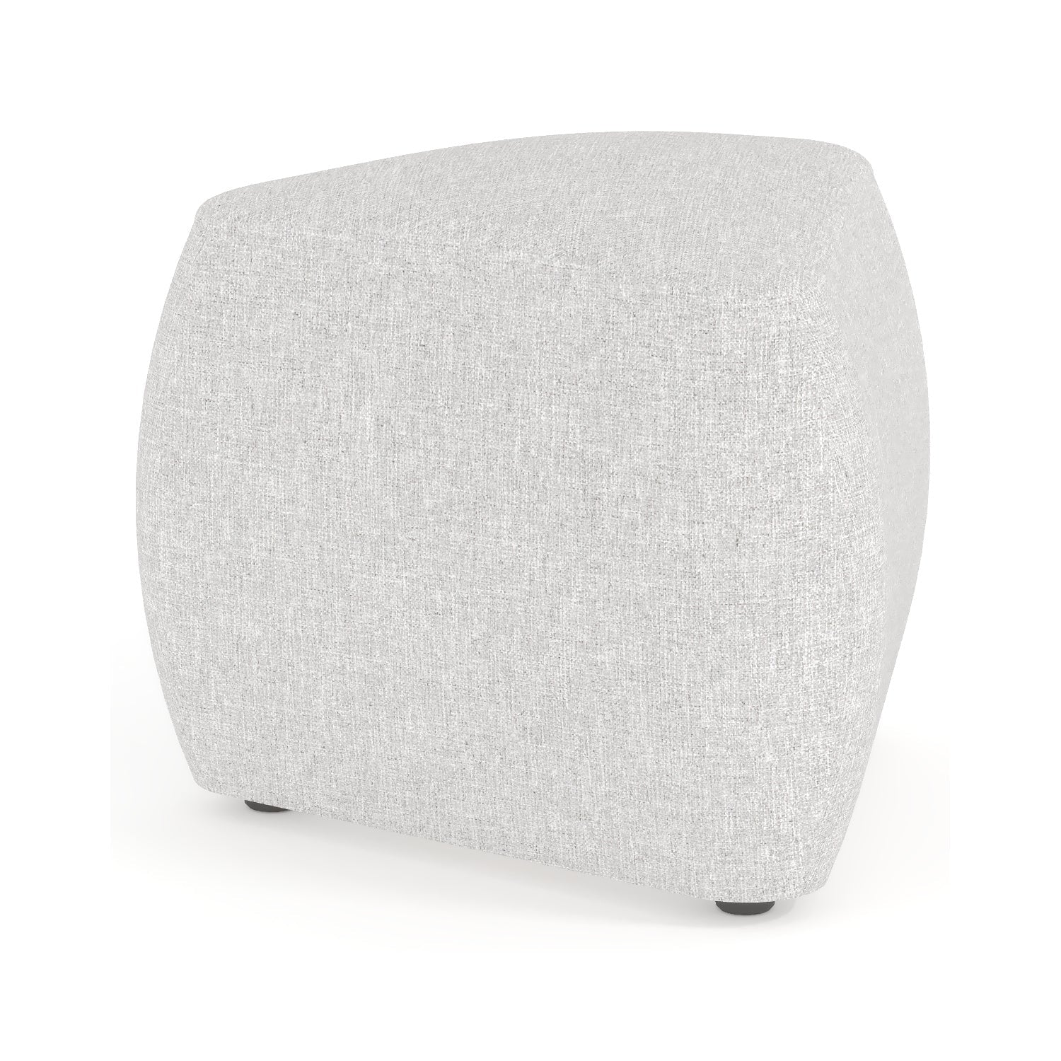 Flexxform Lodestone — Triangle Pouf — 20" × 20" × 17" — LODT