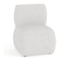 Flexxform Lodestone — Square Pouf with Back — 24" × 24" × 30" — LODSB