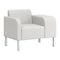 Flexxform Thk + Thn Waterfall — One Seat with Thick Left Arm — 38" × 26" × 31" — TTW1-TL