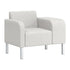 Flexxform Thk + Thn Waterfall — One Seat with Thick Left Arm — 38" × 26" × 31" — TTW1-TL