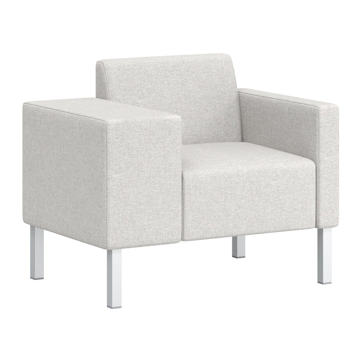 Flexxform Thk + Thn Square Junior — Junior One Seat with Thick Right — 29.75