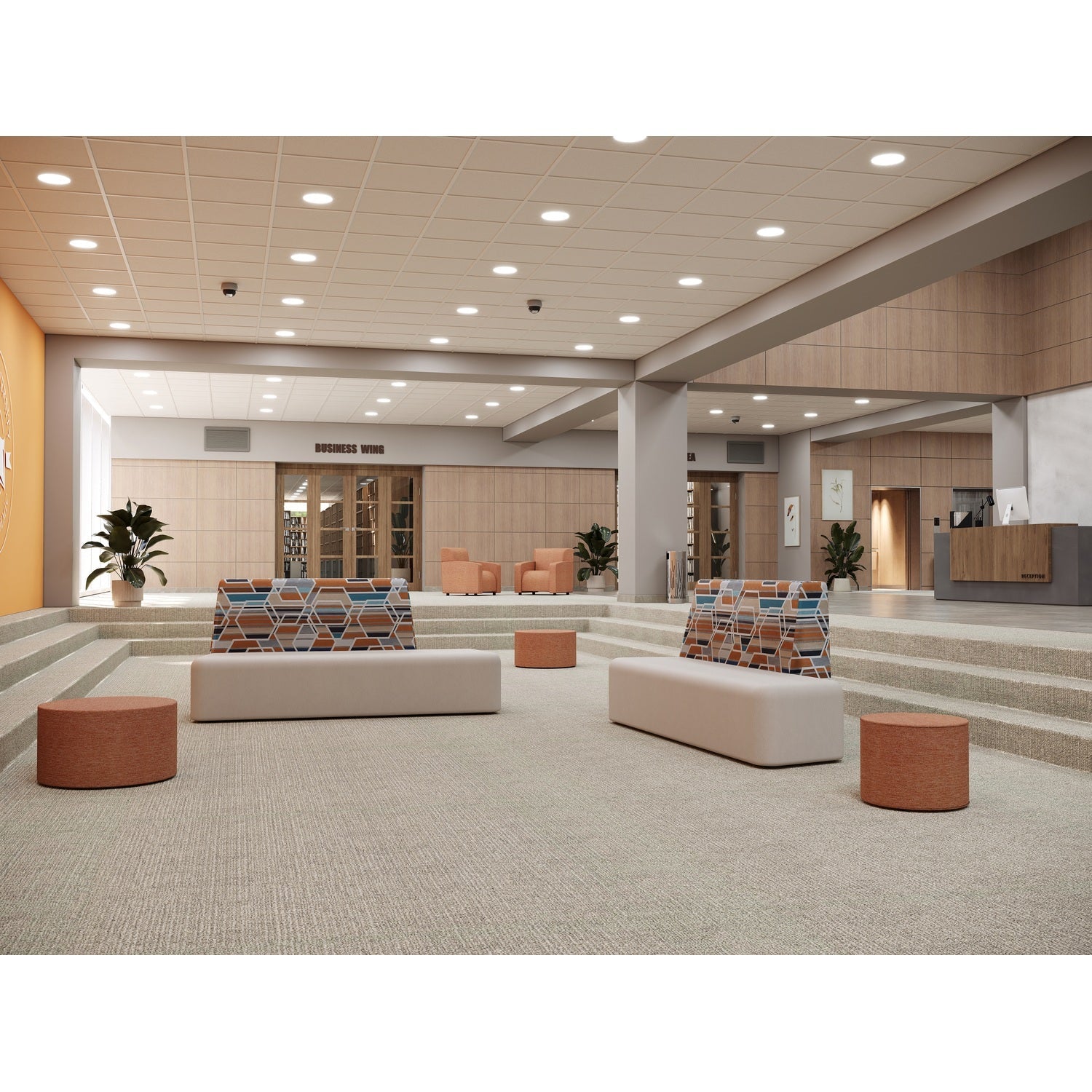 Flexxform Bea Modular Lounge Seating — additional manufacturer image