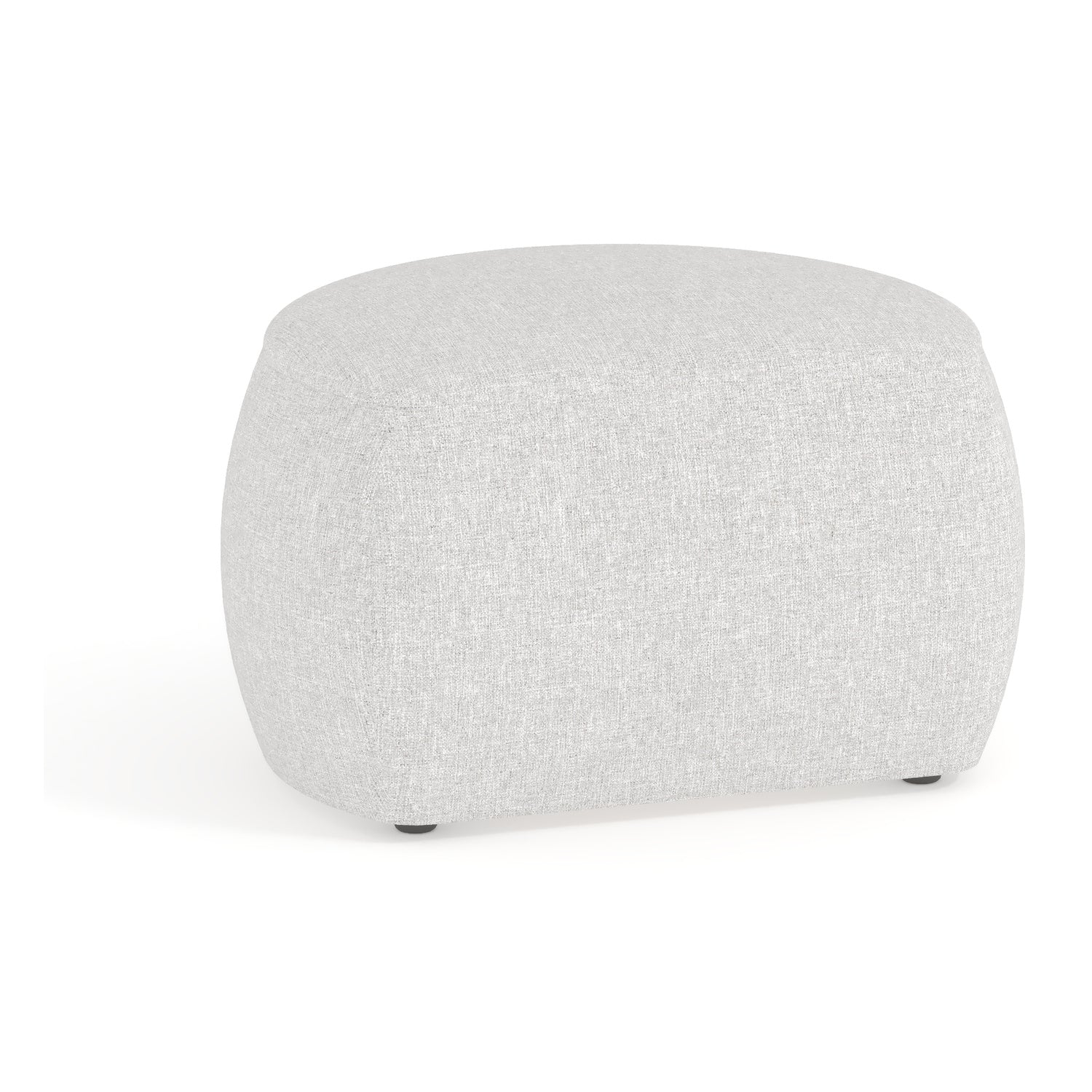 Flexxform Lodestone — Chord Round Pouf — 28" × 23.5" × 17" — LODCR