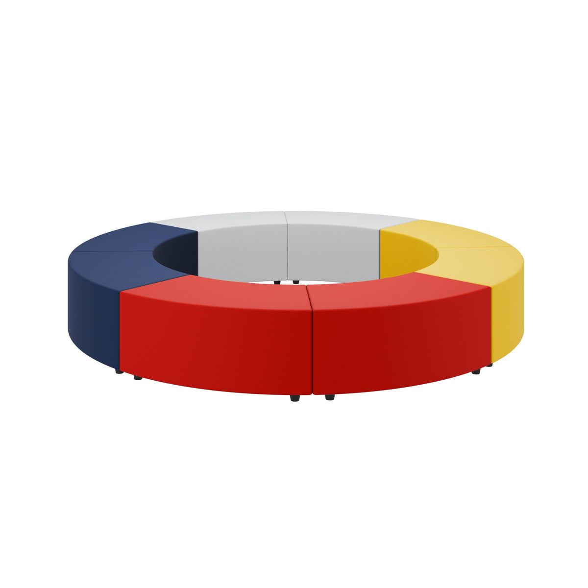 FlexxForm | Mya Wĕl Ottoman | Medicine Wheel Seating Group - 96