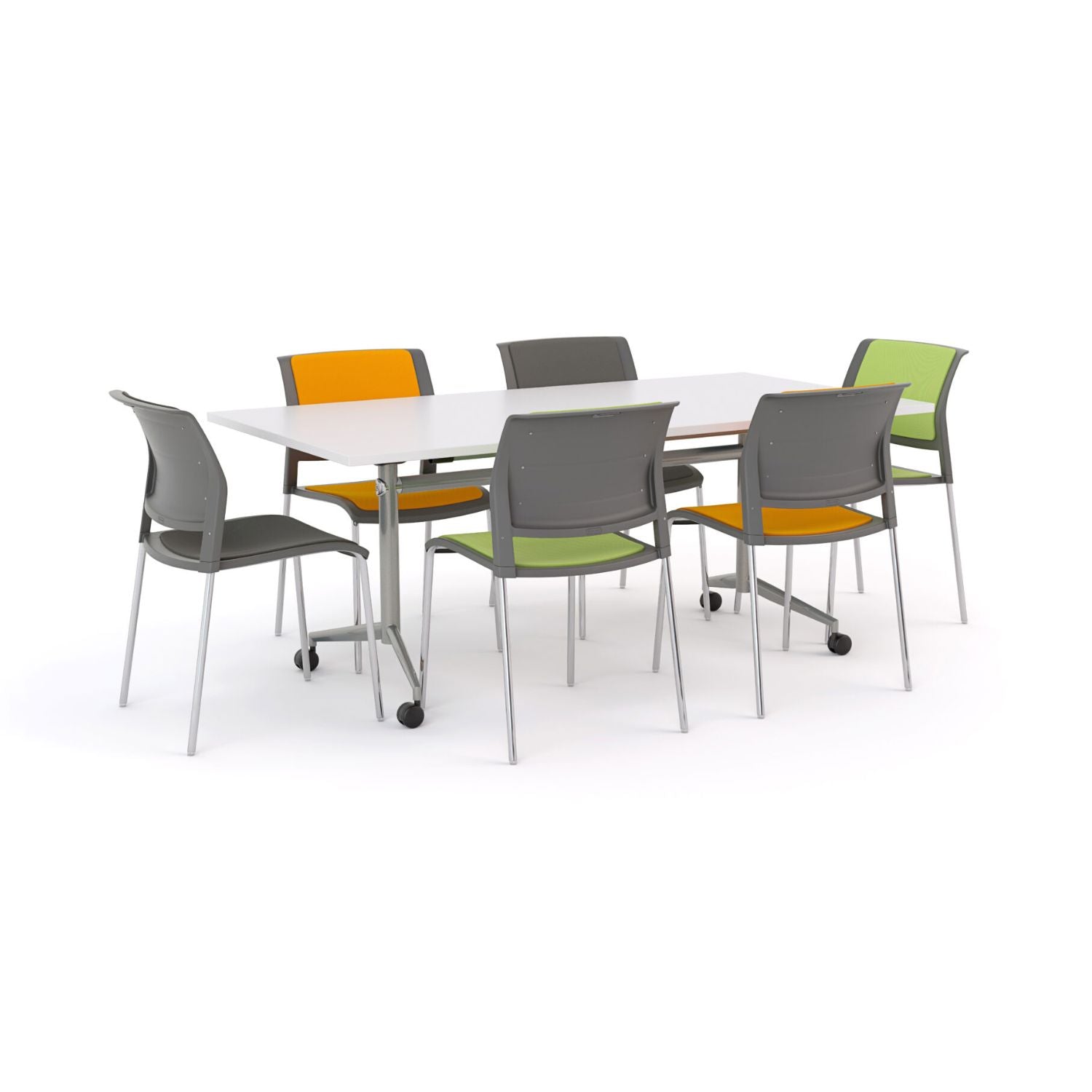 Game Stacking Chair Guest Chair, Cafe Chair, Stack Chair Workspace 48 