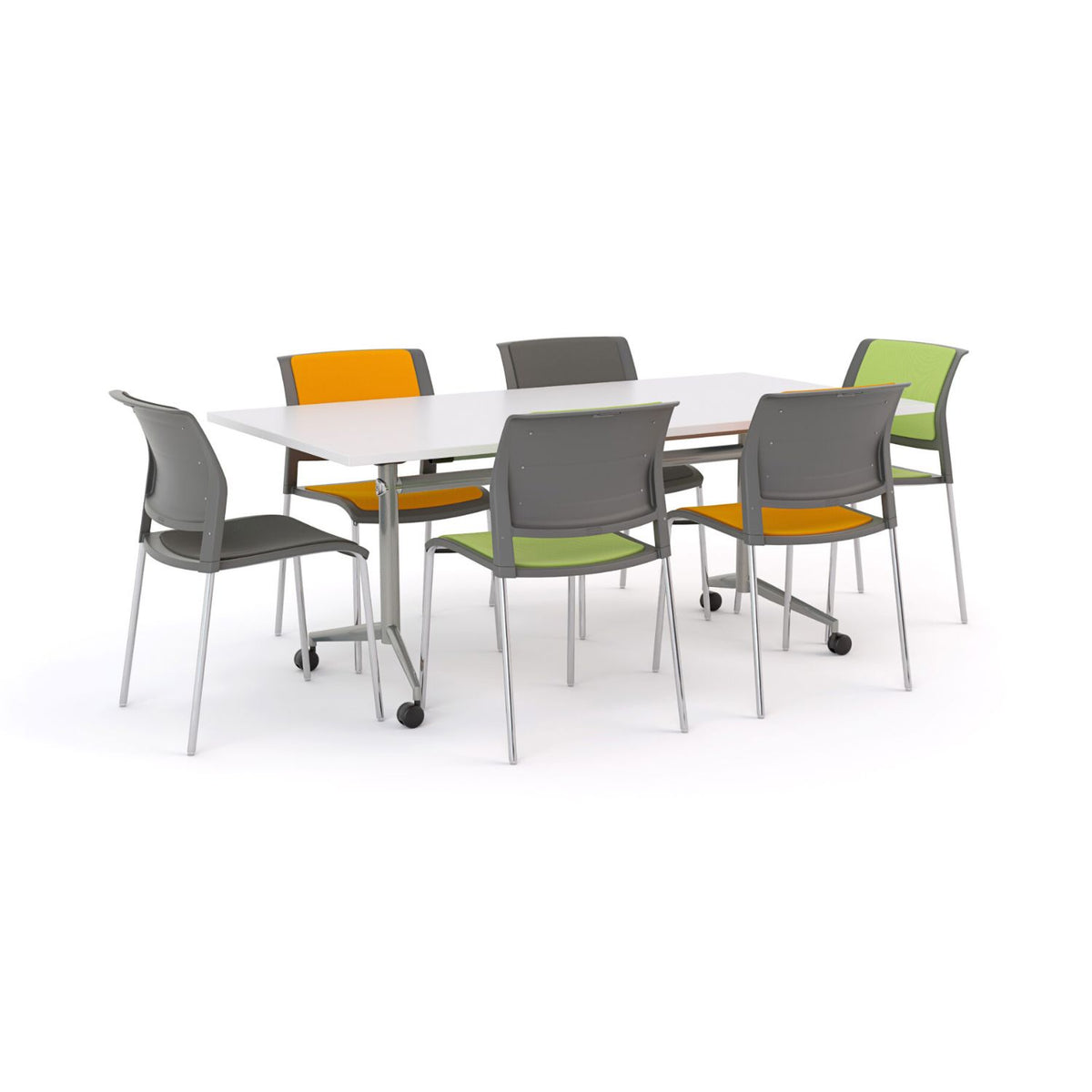 Game Stacking Chair Guest Chair, Cafe Chair, Stack Chair Workspace 48 