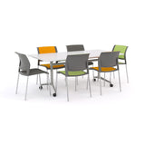 Game Stacking Chair Guest Chair, Cafe Chair, Stack Chair Workspace 48 