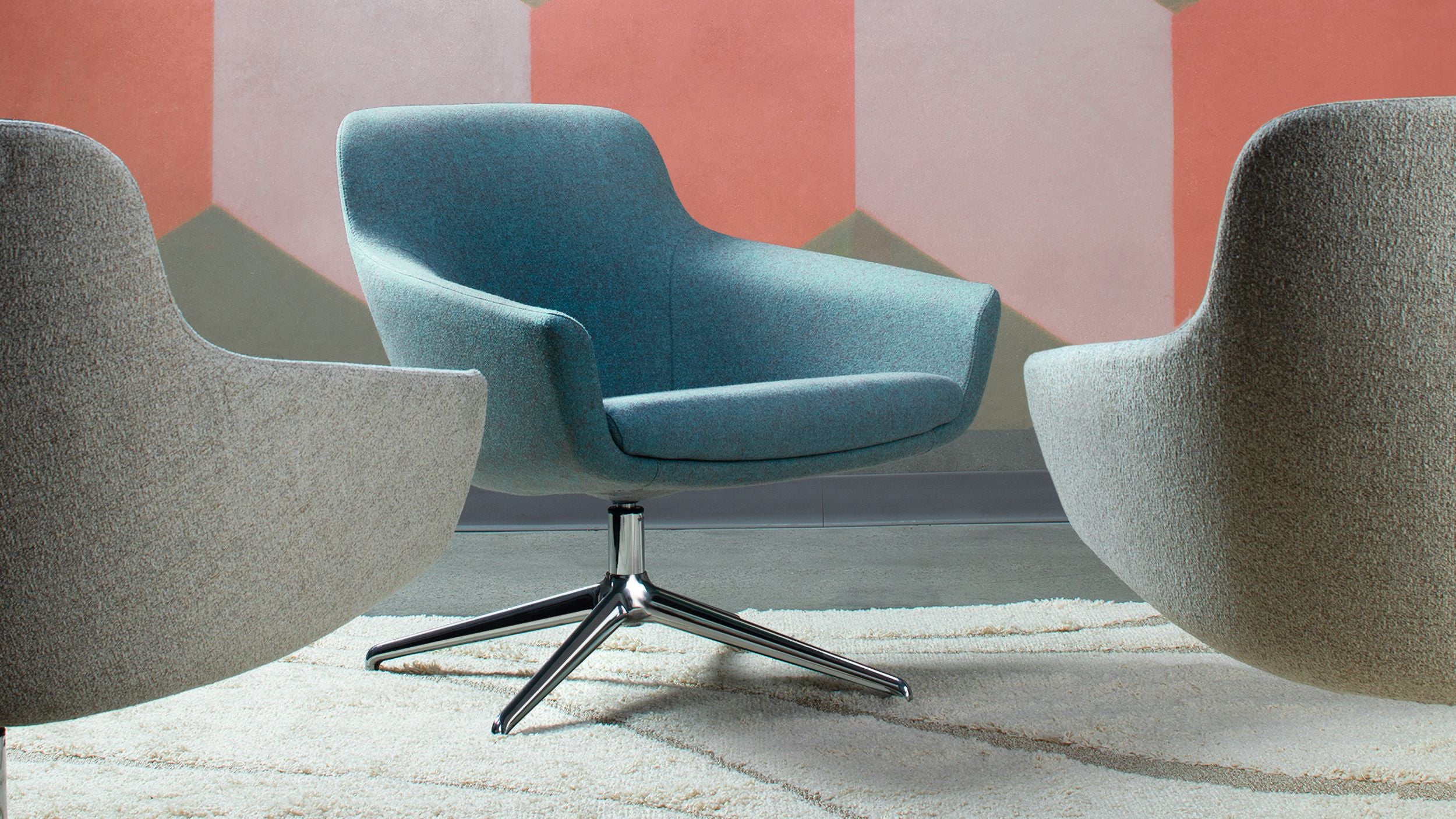 Gobi Lounge Chair Midback Lounge Chair SitOnIt 