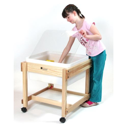 Hardwood Water and Sand Tables | Extremely Durable | Trojan Classroom Furniture Trojan Classroom Furniture 