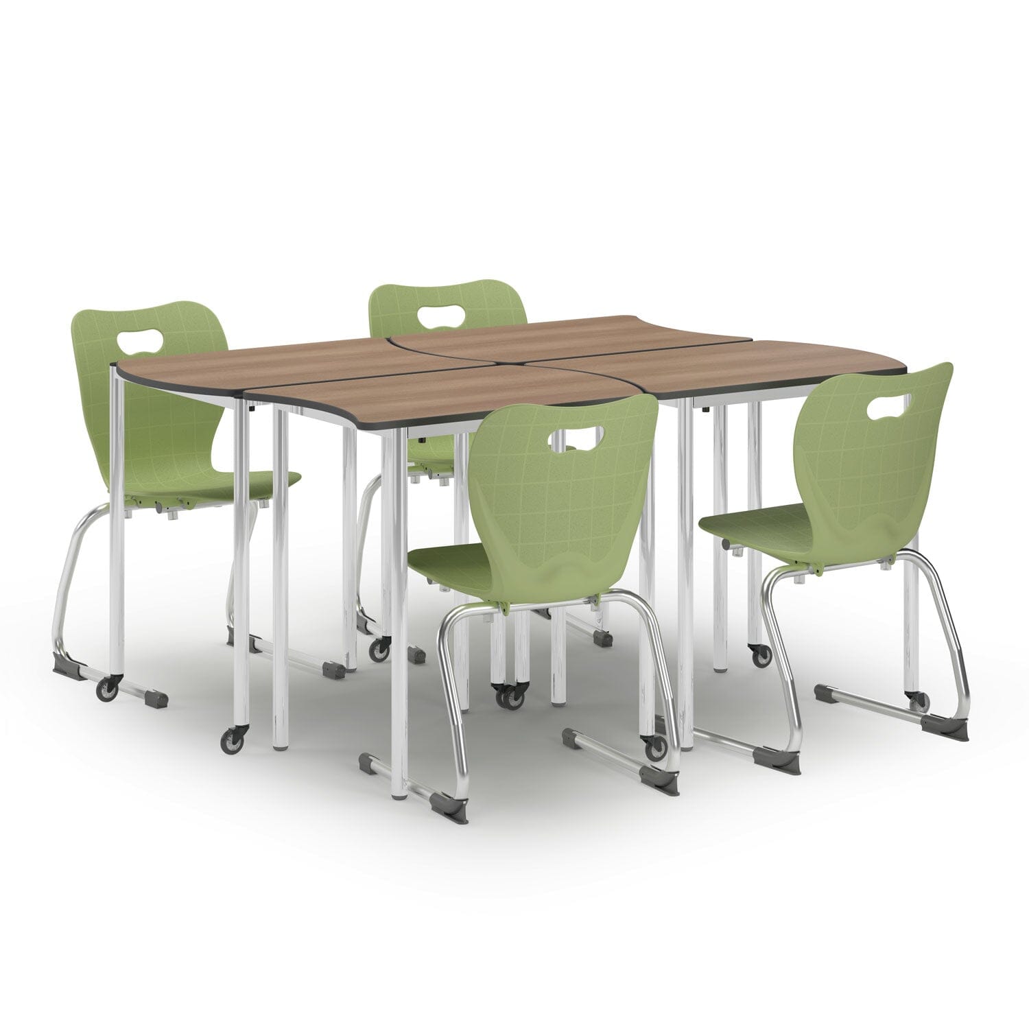 Honor Roll Stacking Round Leg Table Classroom Tables Alumni Educational Solutions 