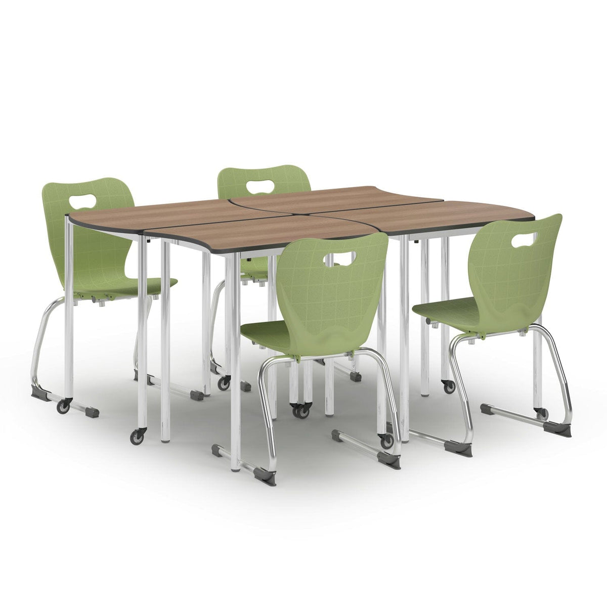 Honor Roll Stacking Round Leg Table Classroom Tables Alumni Educational Solutions 