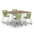 Honor Roll Stacking Round Leg Table Classroom Tables Alumni Educational Solutions 