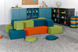 Imaginasium | Blocks & Blips Modular Lounge Seating, Student Modular Seating KI 