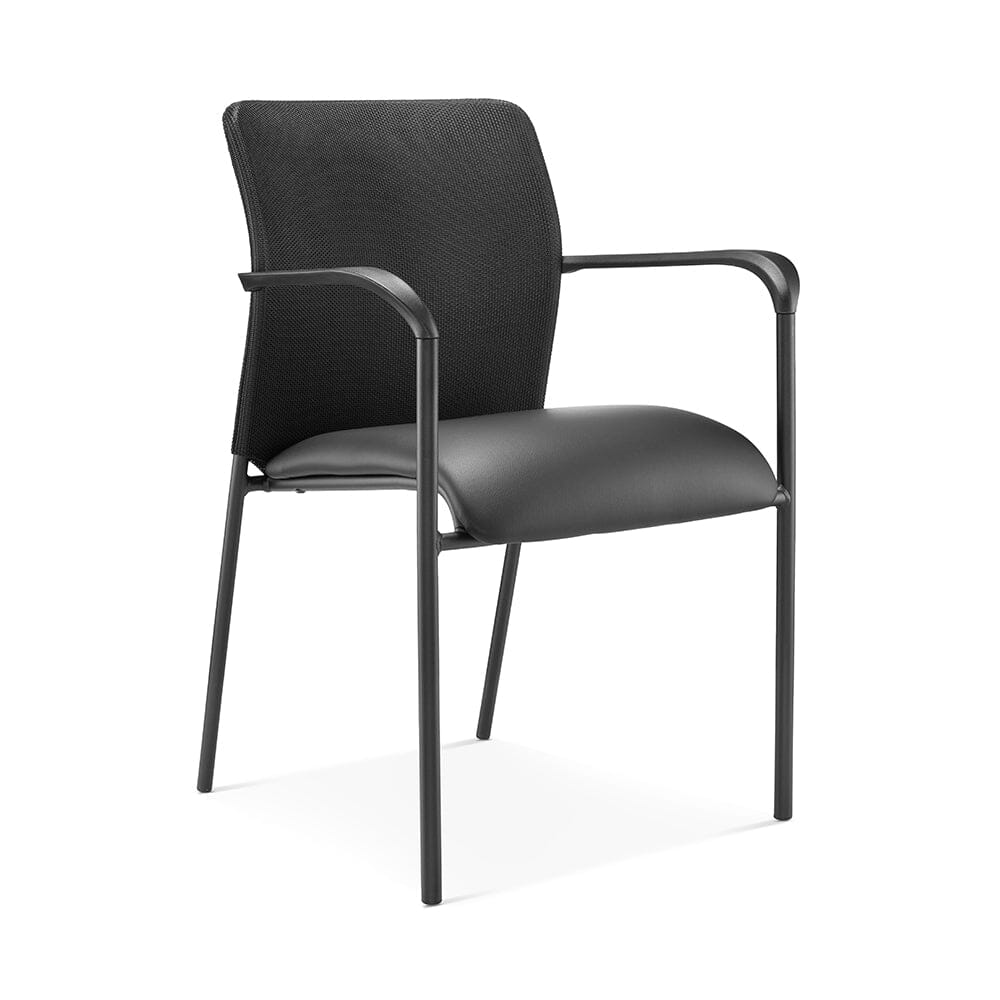 Inertia Guest Chair Collection | Portable, Versatile for Any Space Guest Chair, Cafe Chair, Stack Chair, Quickship AllSeating 