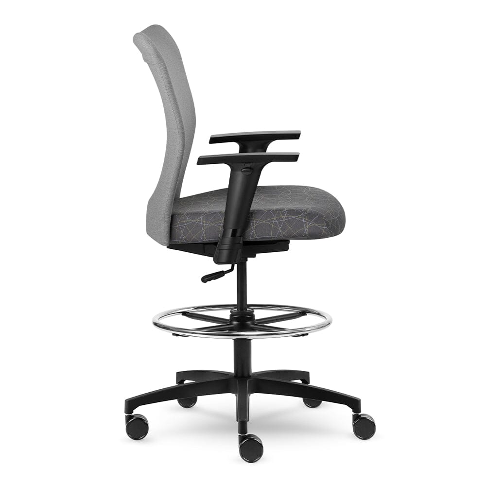 Inertia Upholstered Task Stools | Stylish, Sturdy & Simple Design Stools AllSeating 