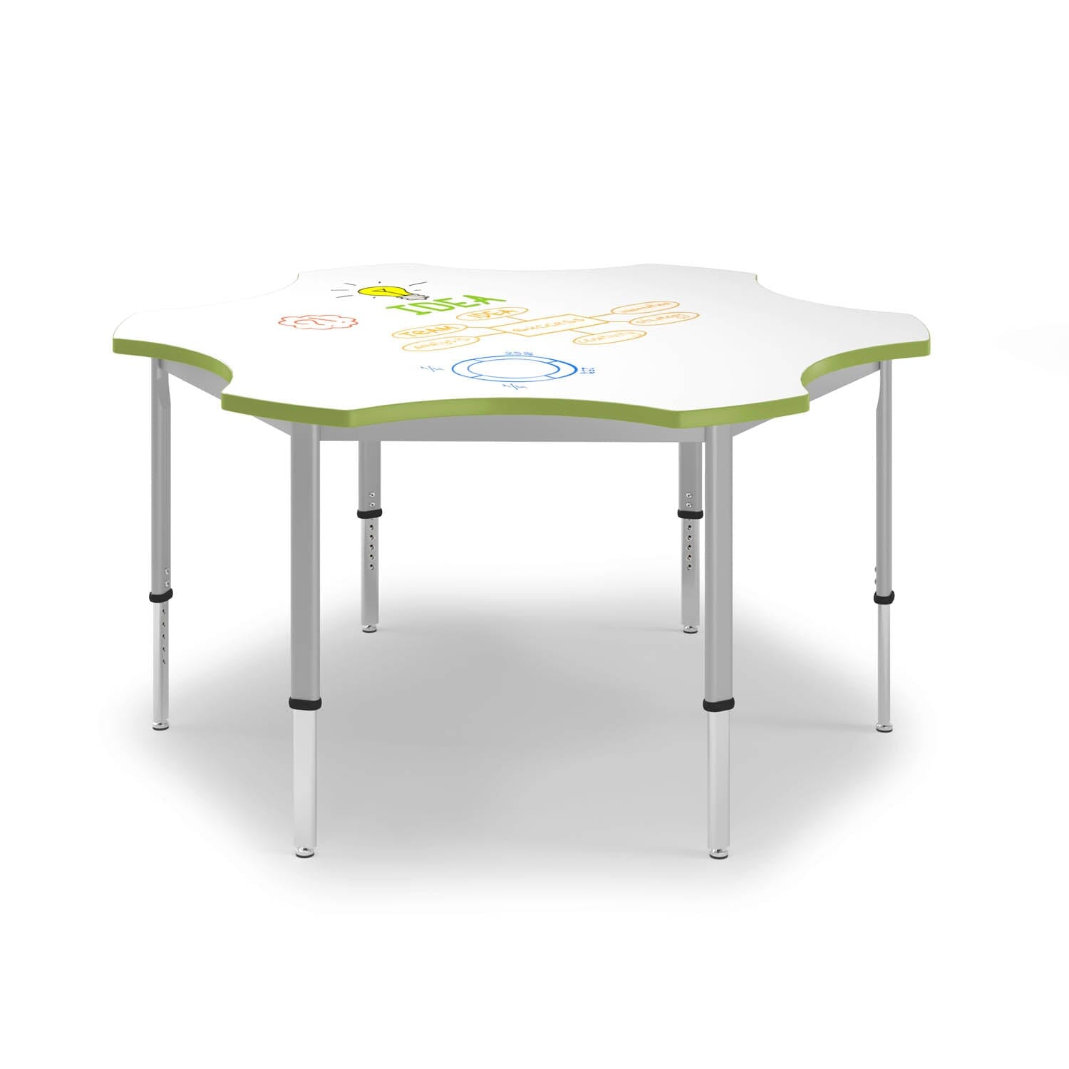 Integrity Flower Table Classroom Tables Alumni Educational Solutions 