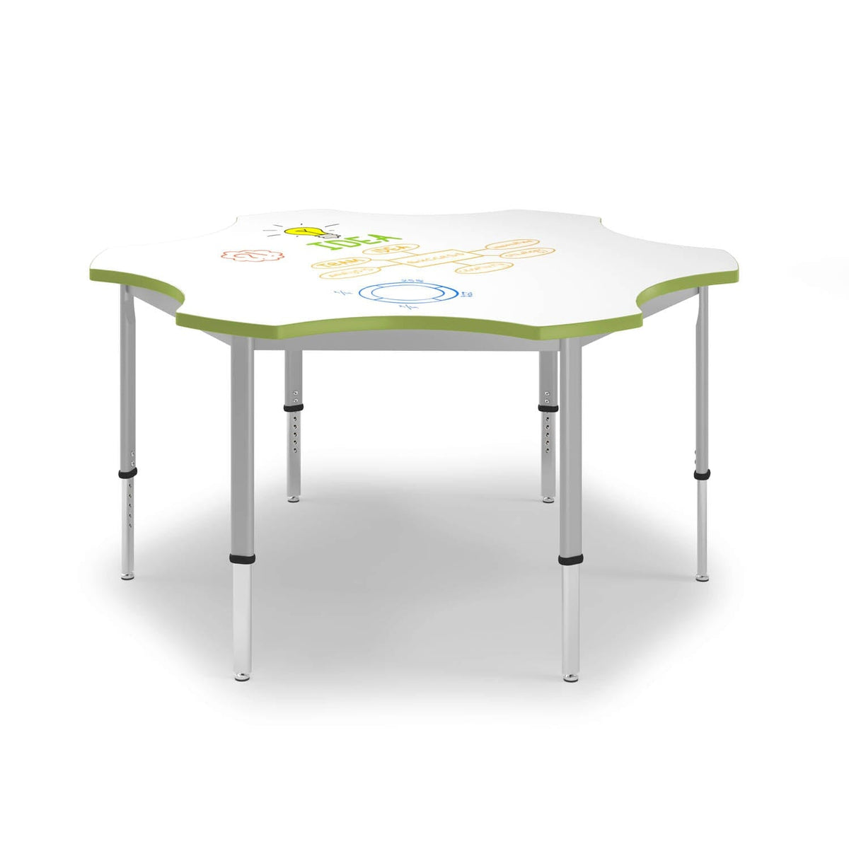Integrity Flower Table Classroom Tables Alumni Educational Solutions 
