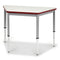 Integrity Trapezoid Table Classroom Tables Alumni Educational Solutions 