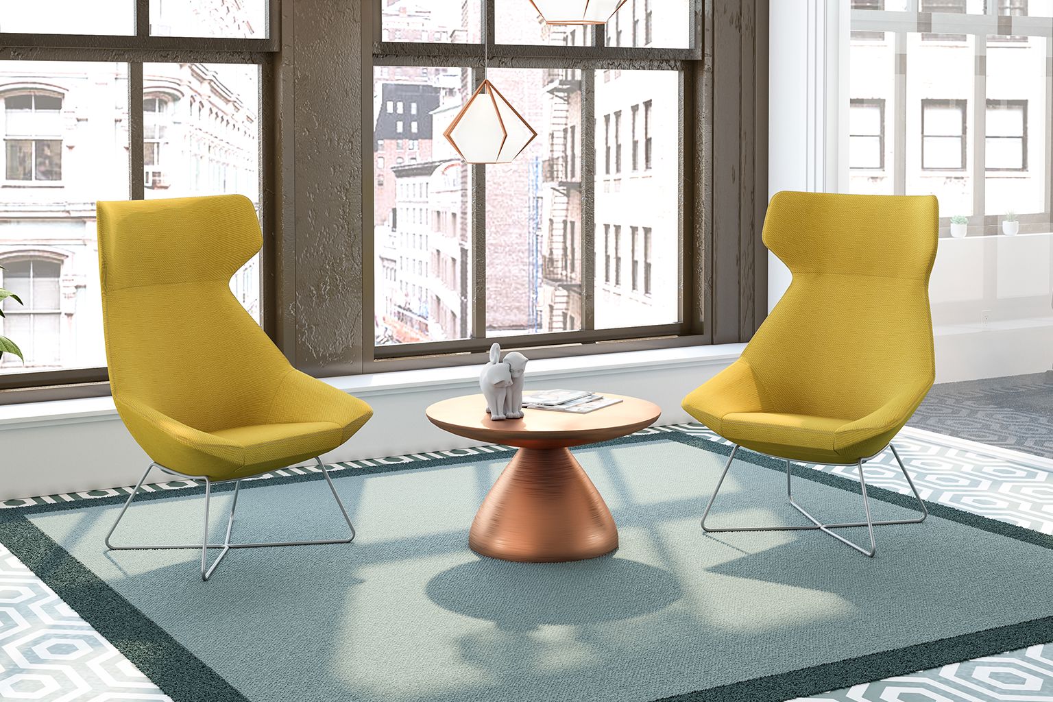 Jax Highback Lounge Chair Lounge Seating 9to5 Seating 