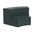 KI Clamber Tiered Seating: Two-tier 45° inside curve