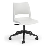 KI Doni Task Chair 2-Tone | Armless & with Arms | 5 Star Base Light Task Chair, Conference Chair, Computer Chair, Meeting Chair KI 