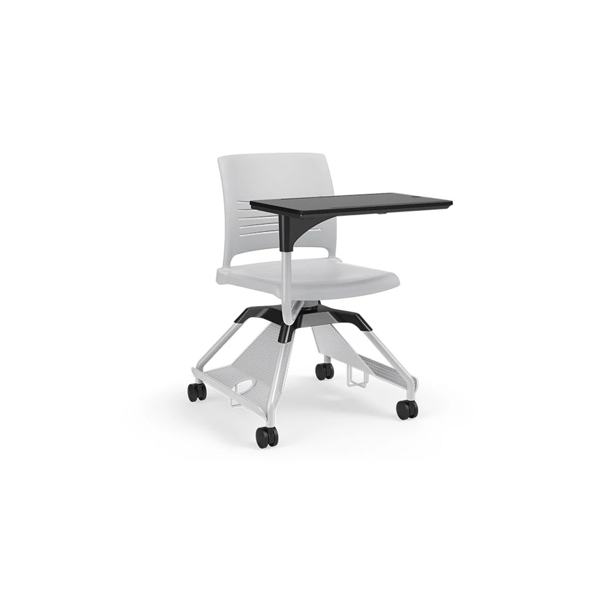KI Learn2 strive poly chair with worksurface