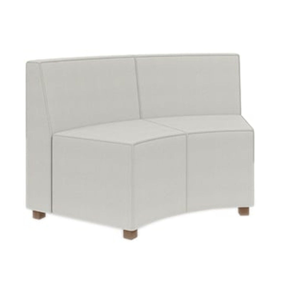 KI MyPlace Lounge Seating: Low-back inside 60° curve