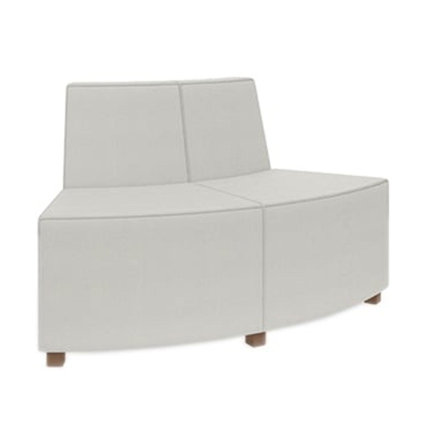 KI MyPlace Lounge Seating: Low-back outside 60° curve