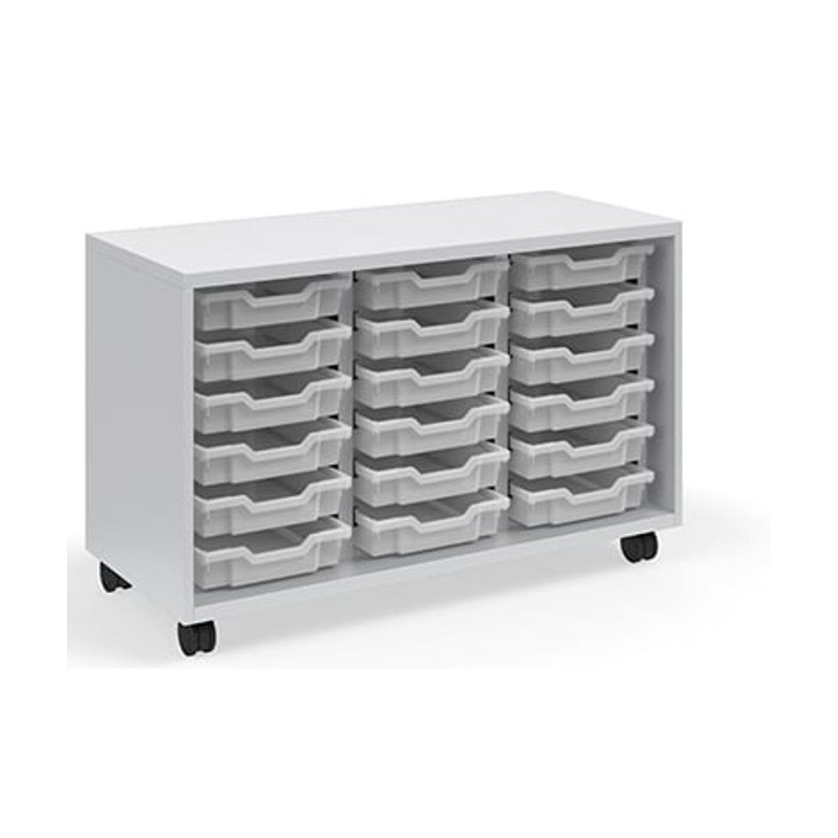 KI Ruckus Storage: 3-column tote storage