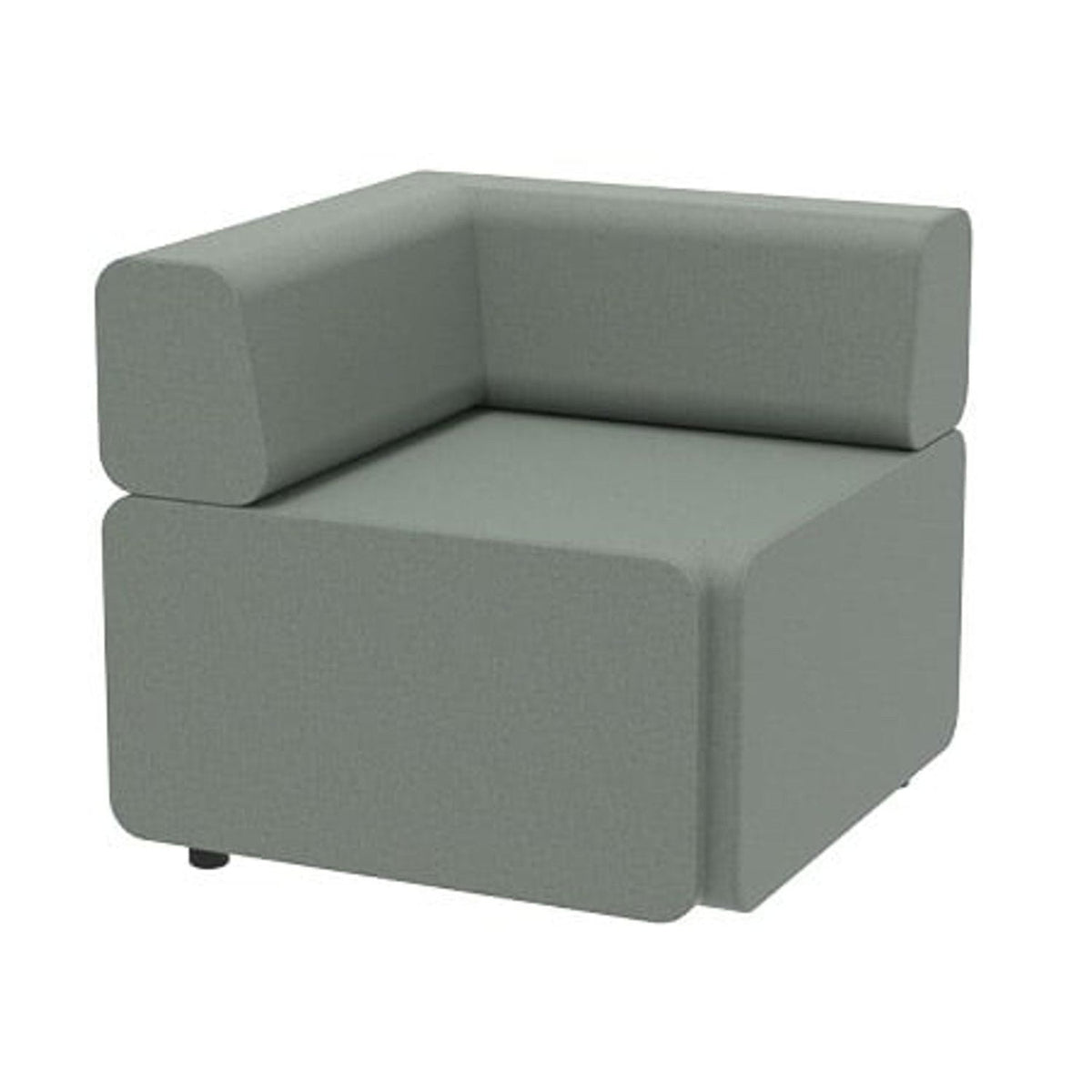 KI Zeker Modular Seating: Low-back corner