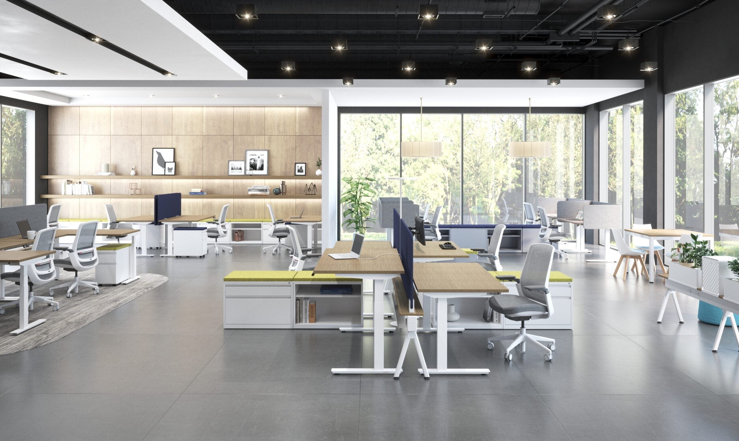 Kinetic | Sit Stand Desk Standing Desk Workspace 48 