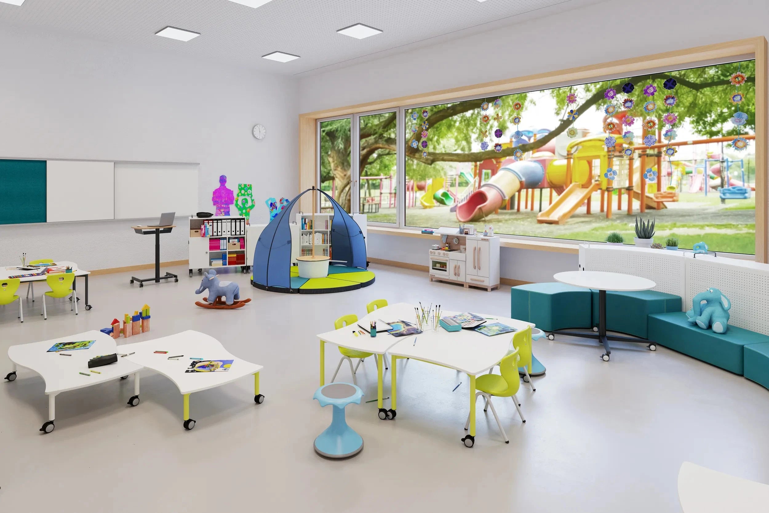 Leaf Tent | Floor-Level Learning Storage Cabinet VS America 
