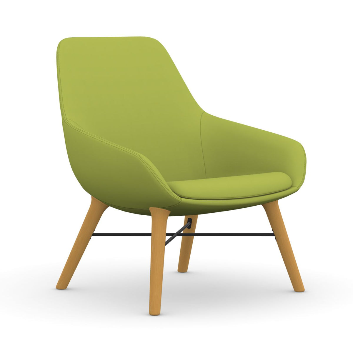 Lilly Midback Lounge Chair Lounge Seating 9to5 Seating 