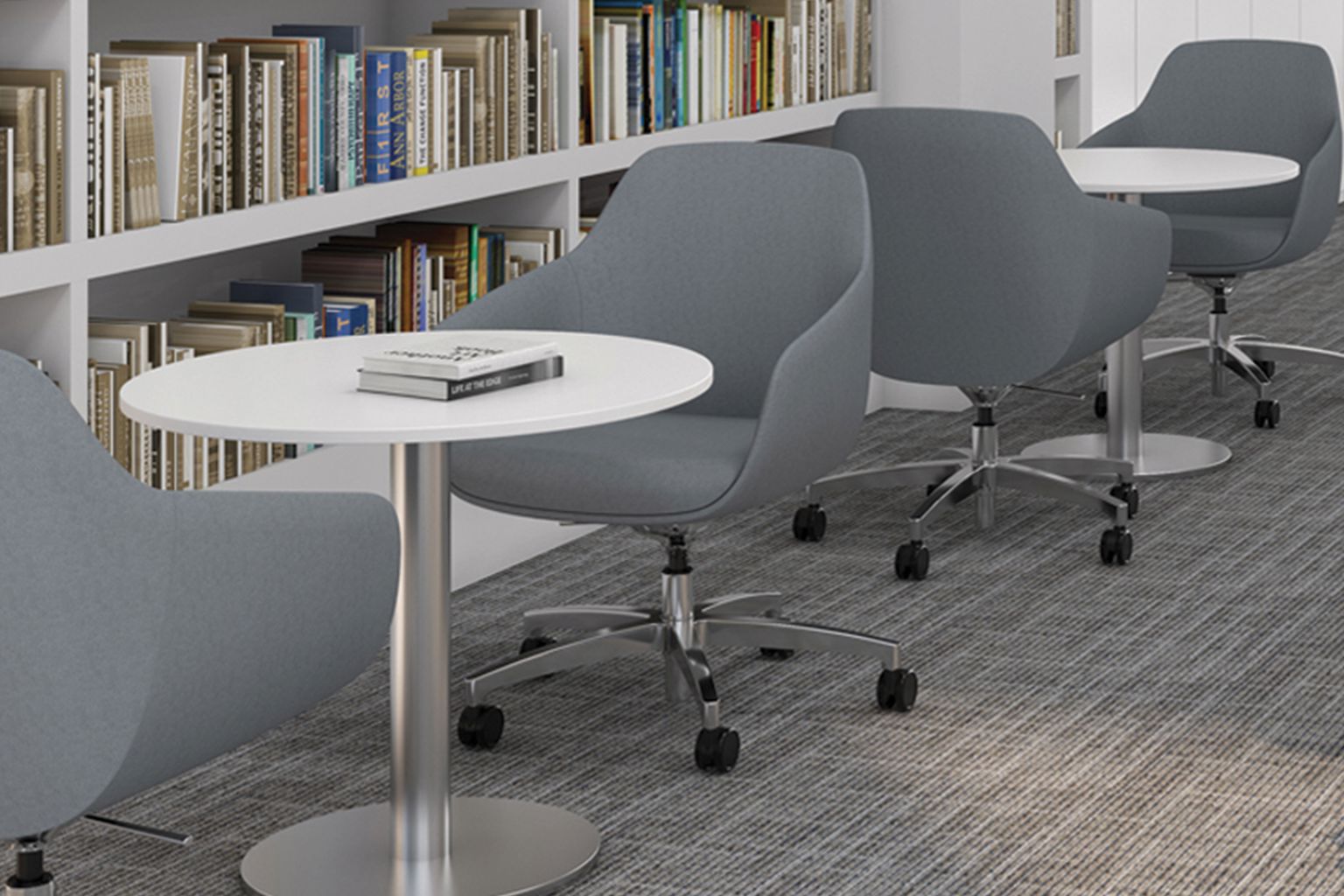 Lilly Side Lounge Chair Lounge Seating 9to5 Seating 