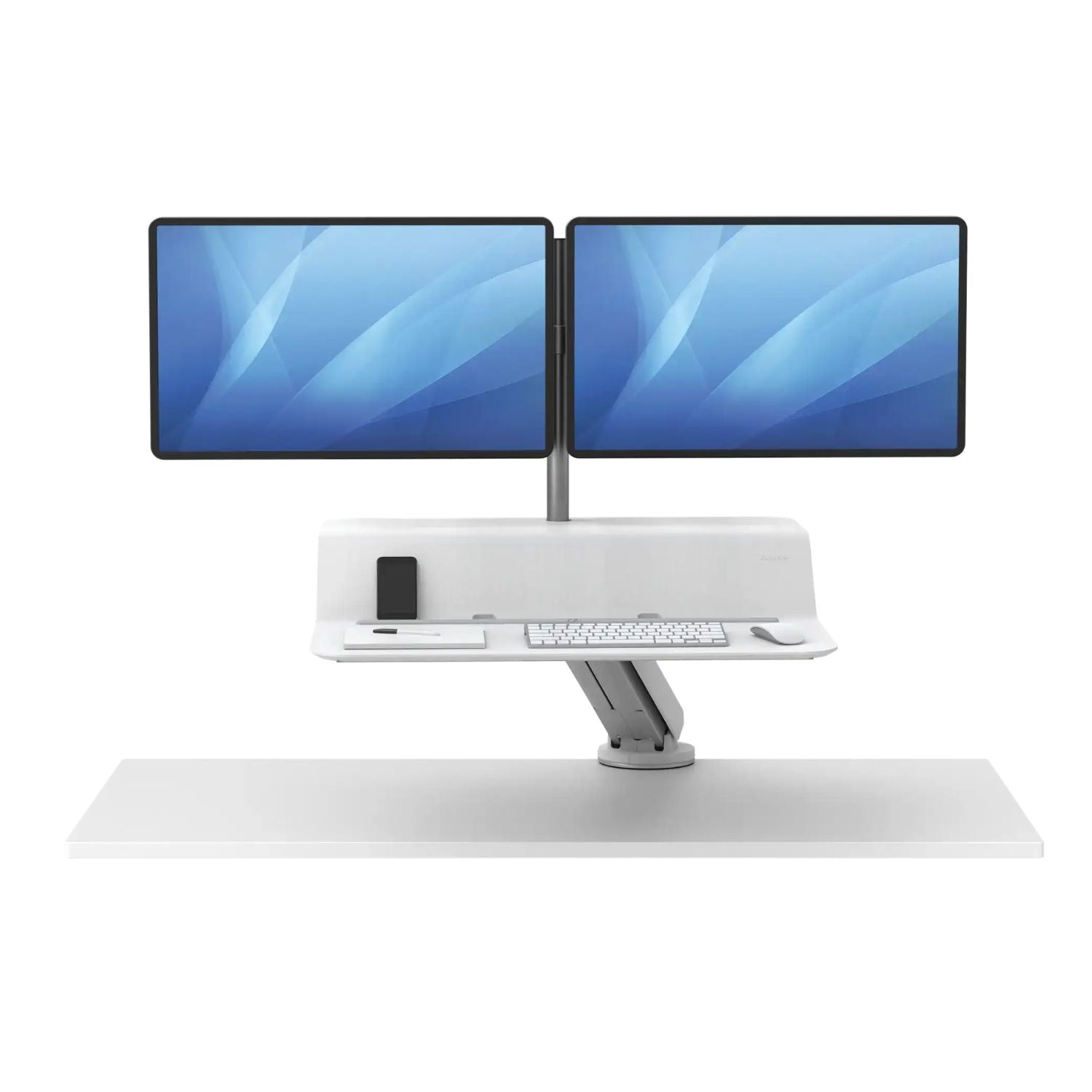 LotusRT2 | Sit-To-Stand - Dual Monitor Sit to Stand Fellowes 