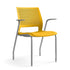 Lumin Series Four-Leg Stacking Chair | Ergonomic K-12 School & Classroom Seating Guest Chair, Cafe Chair, Stack Chair SitOnIt 