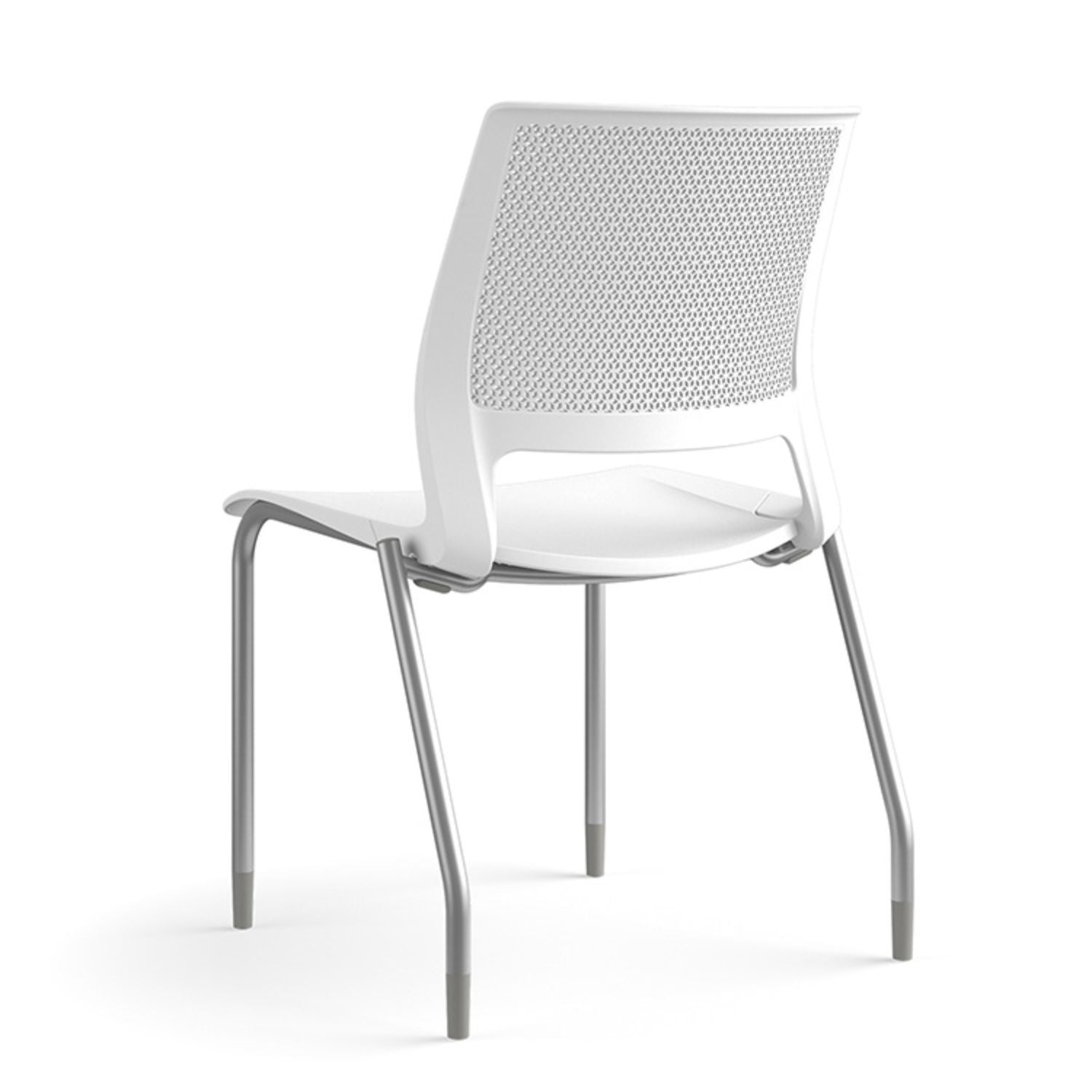 Lumin Series Four-Leg Stacking Chair | Ergonomic K-12 School & Classroom Seating Guest Chair, Cafe Chair, Stack Chair SitOnIt 