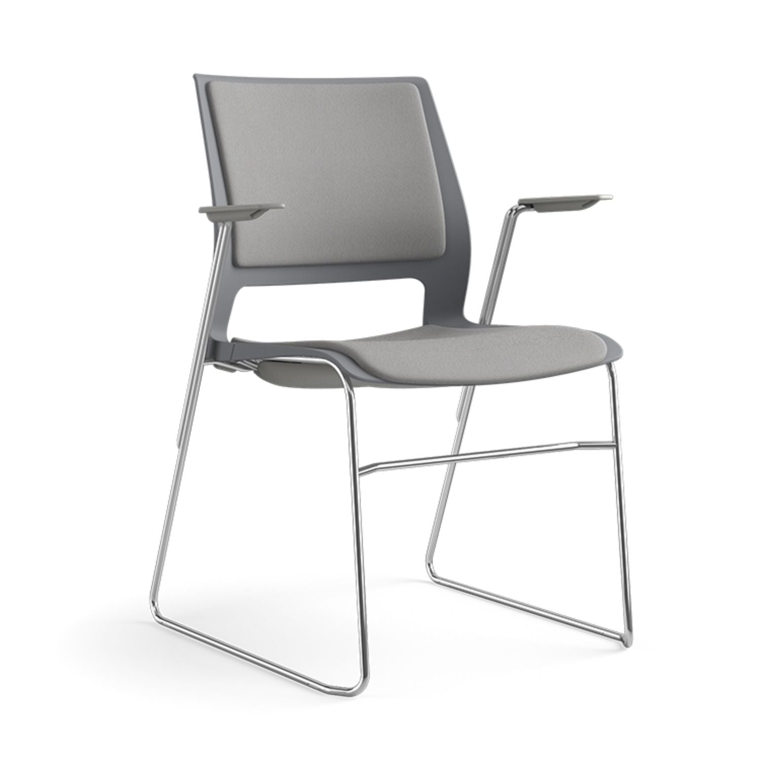 Lumin Wire Rod Stackable Chair for Schools | Contemporary Classroom & Library Seating Guest Chair, Cafe Chair, Stack Chair SitOnIt 