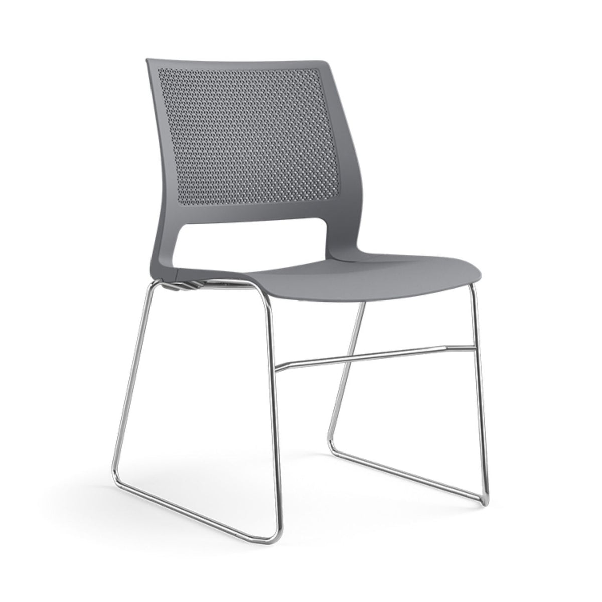 Lumin Wire Rod Stackable Chair for Schools | Contemporary Classroom & Library Seating Guest Chair, Cafe Chair, Stack Chair SitOnIt 