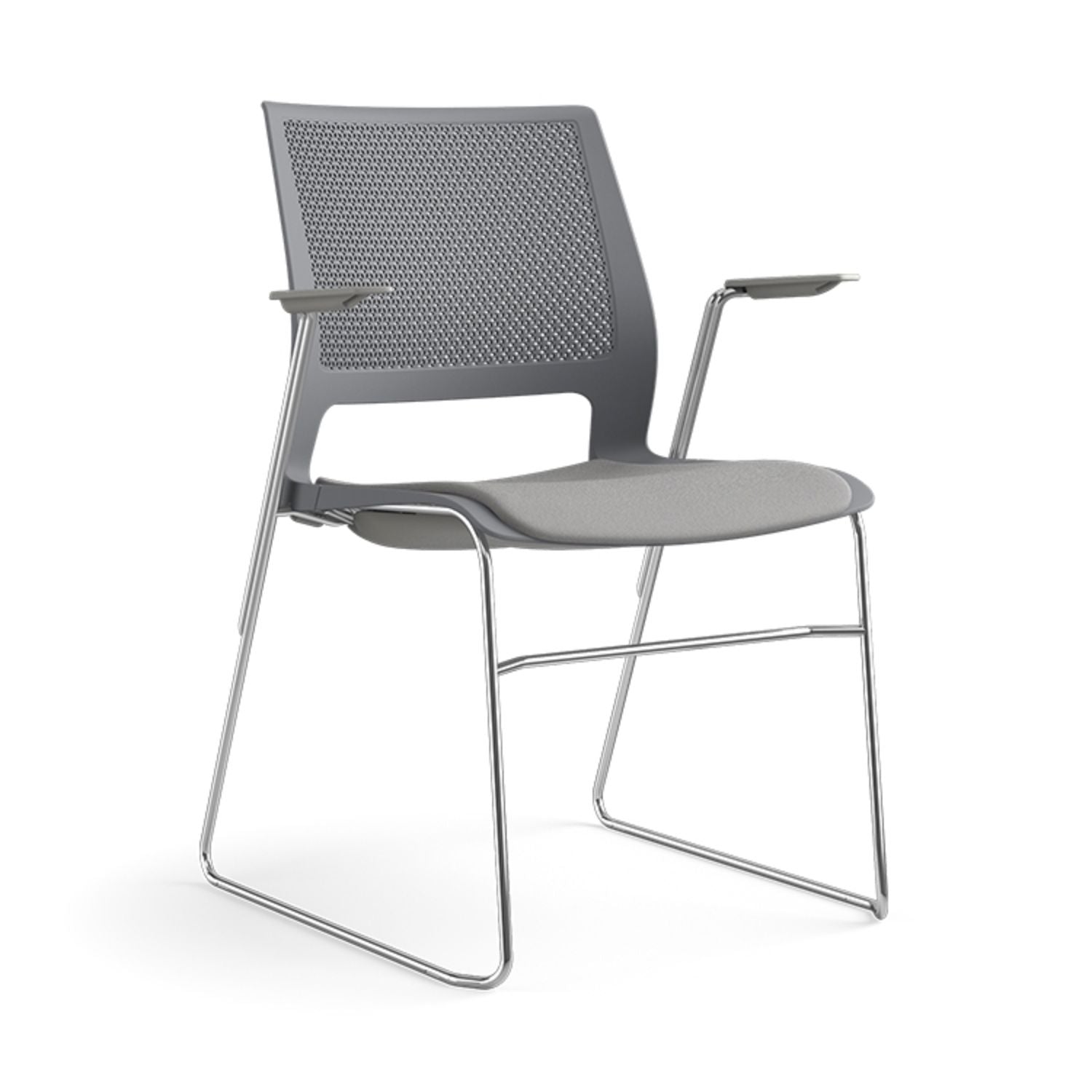 Lumin Wire Rod Stackable Chair for Schools | Contemporary Classroom & Library Seating Guest Chair, Cafe Chair, Stack Chair SitOnIt 