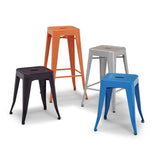 Makerspace Works | Steel Stool Cafe Stools Alumni Educational Solutions 