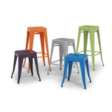 Makerspace Works | Steel Stool Cafe Stools Alumni Educational Solutions 