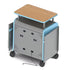 Cascade® Powered AV Mid-Case — W21100000P Mid Case AV Presentation Cart