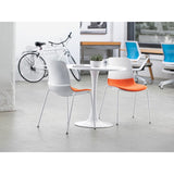 Mika Stackable Classroom Chairs | Upholstered or Plastic School Chairs Guest Chair, Cafe Chair, Stack Chair SitOnIt 