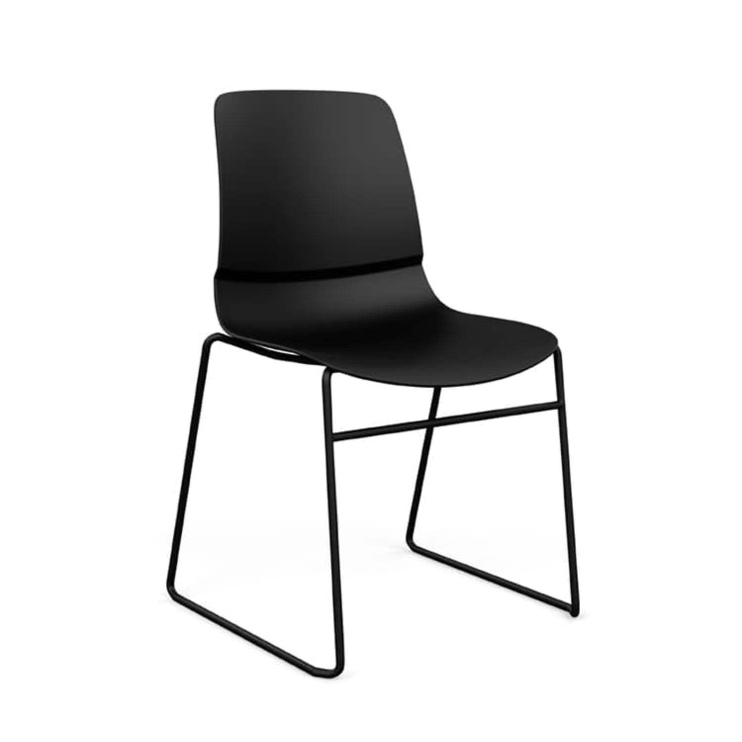 Mika Stackable Wire Rod Chair with Flex Back | Durable Classroom & Library Seating Guest Chair, Cafe Chair, Stack Chair SitOnIt 