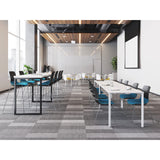 Mika Stackable Wire Rod Chair with Flex Back | Durable Classroom & Library Seating Guest Chair, Cafe Chair, Stack Chair SitOnIt 