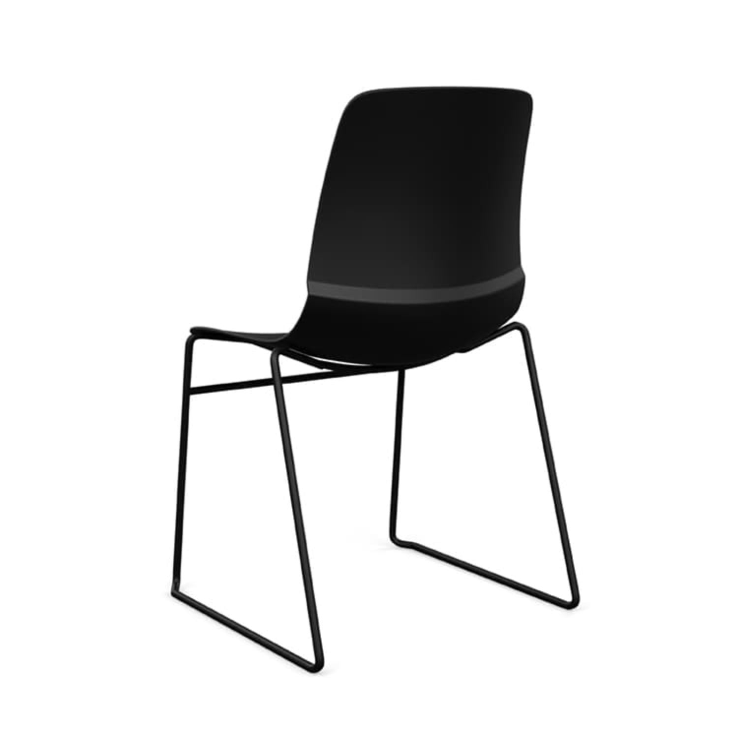 Mika Stackable Wire Rod Chair with Flex Back | Durable Classroom & Library Seating Guest Chair, Cafe Chair, Stack Chair SitOnIt 