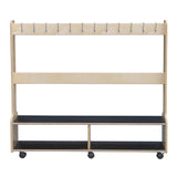 Mobile Coat Caddy | Trojan Classroom Furniture Coat Cubbies & Lockers Trojan Classroom Furniture 