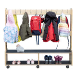 Mobile Coat Caddy | Trojan Classroom Furniture Coat Cubbies & Lockers Trojan Classroom Furniture 